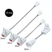 Plug in Extension Light Socket Adapter E27 Light Socket Converter with Switch