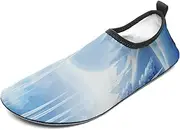 [BTCOWZRV] Water Shoes for Women Men Snow Ice World Water Sports Shoes Slip-on Breathable Lightweight Athletic Aqua Sock