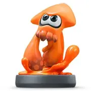 Nintendo 3ds Wii Amiibo Orange Splatoon Inkling Squid Ika- Japan Import