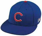 Chicago Cubs MLB OC Sports Blue Flat Hat Cap Proflex Stretch Flex Fit Adult L/XL