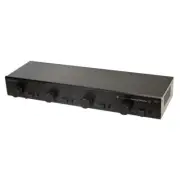 4-Channel A/B Stereo Audio Speaker Switch Selector with Volume Control
