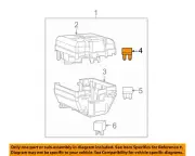 CHRYSLER OEM 15-22 ProMaster City Electrical Fuse Relay-Mini Fuse 6106573AA