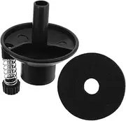 Hoement 1 Set Cymbal Stand Sleeve with Felt Pads and Plastic Mount Bracket Stable Support for Jazz Drums Drum Supplies for Enhanced Performance and Floor Protection