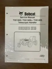 Bobcat T35130S T35130SL T35140S telescopic handler service manual Book 7268143