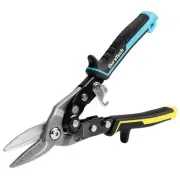 DURATECH 10 Inch Aviation Snips | Straight Cut Tin Snips for Cutting Metal Sh...