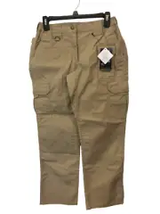 511 Tactical Taclite Pro Pants Womens Size 4 Khaki Regular Fit Straight Leg NWT