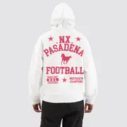 [Nena and Pasadena] Knight Box Fit Hoodie Snow Marle