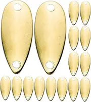 MOBUTOFU 20pcs Sequin Horse Mouth Single Hook Saltwater Fishing Gear Practical Fake Baits Fresh Water Fishing Bait Fishing Bait Material Artificial Sinking Lure Bass Bait Lure Making Kit
