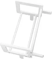 DIYEAH Book Storage Rack Bookshelves Book Shelf Study Book Organizer Magazine Display Stand Exquisite Book Holder Book Display Stand Multi-Function Desktop Stand Bamboo White