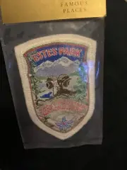 VTG ESTES PARK Rocky Mountain National Park Souvenir Sew On Patch