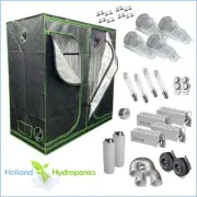 TENT/4x 600W HPS BALLASTS/4x COOLTUBE 6" REFLECTORS/4x HPS LAMPS/FAN/FILTER KIT