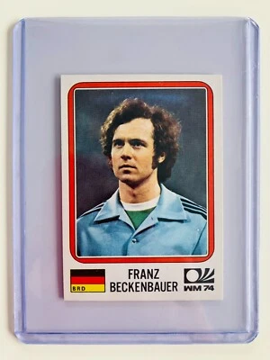 Munchen '74 - Original Panini World Cup Sticker #89 - Franz Beckenbauer