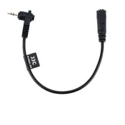 JJC Cable-2535 Stereo 3.5mm Mini Female to 2.5mm Sub Mini Stereo male MIC