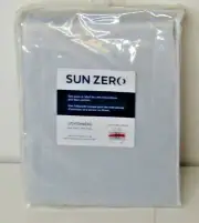 Sun Zero Evan Tab-Top Blackout, One Curtain Panel. Pearl . Brand New!!