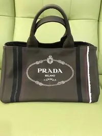 在飛比找Yahoo!奇摩拍賣優惠-Prada 經典帆布包、大款