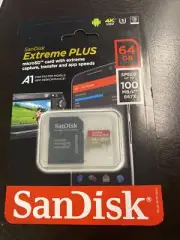 SanDisk extreme Plus 64 gb