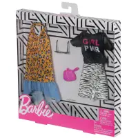 在飛比找蝦皮商城優惠-Barbie芭比時尚造型服飾組系列 (2套裝) - 隨機發貨