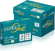 PaperOne High White Copy Paper, A4 (500 Sheets x 5 Packs), 2,500 Sheets, Paper Thickness: 0.004 inches (0.09 mm), for Mass Printing, PEFC Certified