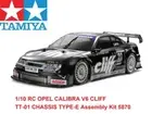 Tamiya 58701 1/10 RC Calibra V6 Cliff TT-01E 4WD On-Road Racing Car Kit No.701