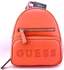 GUESS TOBAGO LOGO BACKPACK SHOULDER BAG HANDBAG Coral • AUTHENTIC New BNWT