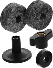 TEMPNAP 1set Set Drummer Accessories Cymbal Stand Arm Attachment Drum Pad Stand Drums Accessories Cymbal Sleeves Black Metal