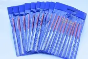 LOT OF 10 DIAMOND FILE SET ( 10 FILES PER SET ) TOTAL OF 100 FILES