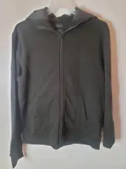 NEW Buffalo David Bitton Hoodie Grey Zip Up Mens Small Tagged $79