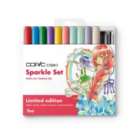 在飛比找蝦皮購物優惠-[全新]日本Copic 三代 Ciao Sparkle Se