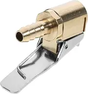 Air Pump Adapter Pump Adapter Inflator Thread Nozzle Motorcycle Air Chuck Car Valve Lever Plug Car Valve Plug Motorcycle Chuck Supply Connector Clip-on Copper