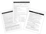 Scalp Micropigmentation Client Intake Forms: Intake,Consent,Consultation and Aftercare Forms | 75pk 25 of Each | for PMU Scalp Tattoo Professional Pigmentation 8.5 x 11” in Forms, Black and White