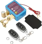 Dytabepl Wireless Remote Control Car Isolator Switch, 12V 240A Remote Battery Isolator Switch, Anti-Theft, Automatic Off Switch for Car, RV, ATV, Truck, Boat, Remote Control Switch
