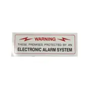 Ness 145mm BAS1060 Window Security Warning Electronic Alarm System Sticker Sign