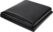 Black Pond Liners 1x6m 3x4m 5x8m 8x10m 10x12m Waterproof Flexible Pond Liner Impermeable Pond Membrane for Garden Koi Fish Pools, Fountains and Waterfall(5x6m(16.4x19.7ft))
