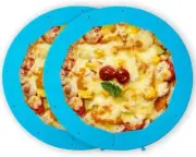 2 Pcs Adjustable Pie Crust Shield Silicone Protector Ring Bake Protector Cover