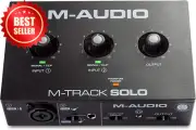 M-Track Solo USB Audio Interface for Recording, Streaming & Podcasting with XLR