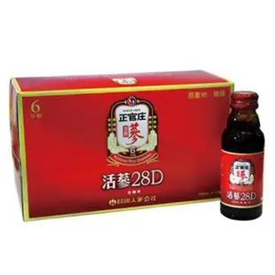 正官庄 活蔘28D滋補液(100ML/10入)【愛買】