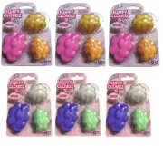 COMPOUND KINGS Scented Fluffy Cloudz Slime 6 Pack Super Soft & Stretchy