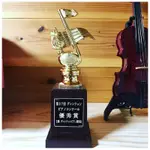 音樂小獎盃 外銷日本 獎盃製作 創意獎盃 音樂比賽獎盃 台灣製