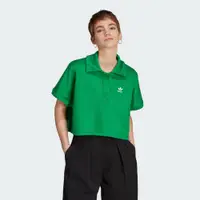 在飛比找PChome24h購物優惠-【ADIDAS】CROPPED POLO OS 短袖POLO