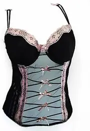 [YXHUPOT] Women's Lace Corset Tops, Bustier Shapewear Lingerie, Adjustable Elastic Waist Bodysuit