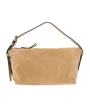 Moschino Tie Me Zipped Shoulder Bag One size beige