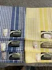 6X Kristal Kleen Kitchen Towels For Glass And China Lint Free NEW Vintage