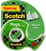 (2PK) 3M Scotch Matte Finish Magic Tape, 1/2 in x 450 in 021200010224VL