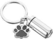 Pet Ashes Keepsake Keychain Minimalist Urn Pendant Lightweight Memorial Key Decor for Present for Remembrance