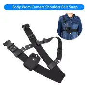 Body Worn Camera Single Shoulder Belt Sling Strap For BOBLOV WN9 HD31 HD66 Use