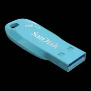 SanDisk Ultra Shift 128GB USB 3.2 Gen 1 Flash Drive - Blue [SDCZ410-128G-G46BB]