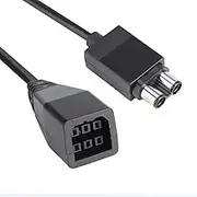 Hakeeta AC Power Supply Converter Transfer Cable Portable for 360 Power Supply on - Black Adapter Slim for a 0ne Console Conversion Power Supply