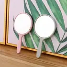 Small Makeup Mirror DIY Portable Mirror Durable Round Handheld Mirror Women