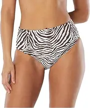 [COCO REEF] Verso Reversible High Waist Bikini Swim Bottom — Rollover Low Rise Option