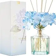 COCORRÍNA Reed Diffuser Set- Cashmere Vanilla Flower with 8 Sticks, Home Fragrance Reed Diffuser for Home Bedroom Office Bathroom Shelf Decor (Master Collection)